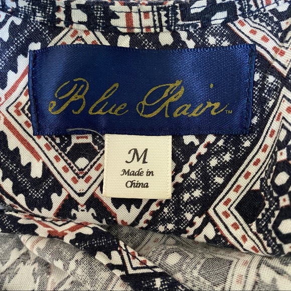 Francesca’s Blue Rain Bell Sleeve Mini Dress - Picture 5 of 10